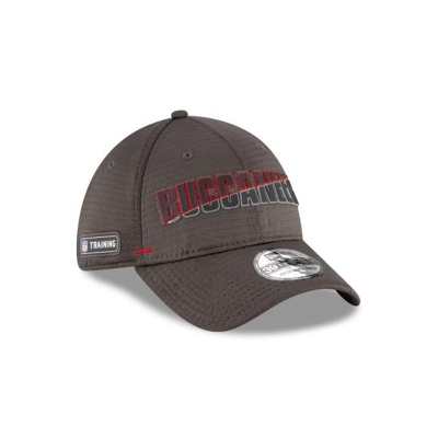 Red Tampa Bay Buccaneers Hat - New Era NFL Official Summer Sideline 39THIRTY Stretch Fit Caps USA9352406